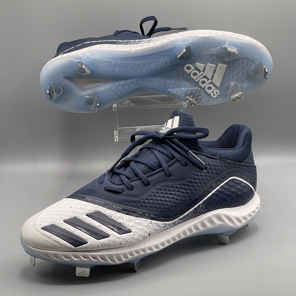 Adidas Cleats Women's 13 Softball Baseball Icon V Bounce Iced Metal EUR 46 2/3